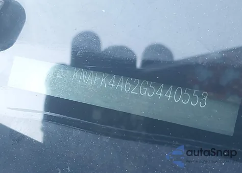 2016 Kia Forte Lx from USA, damaged, VIN KNAFK4A62G5440553